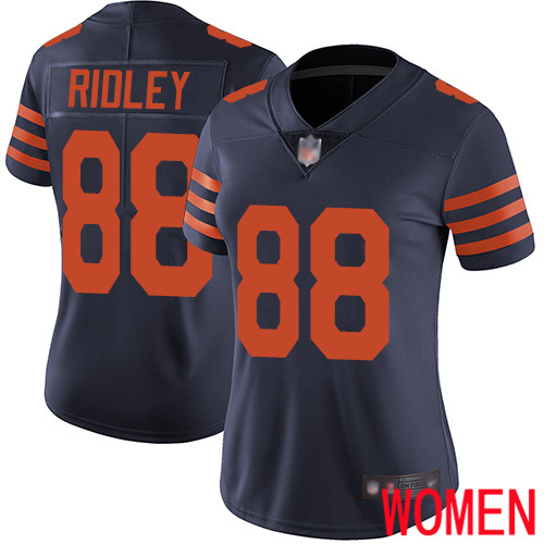 Chicago Bears Limited Navy Blue Women Riley Ridley Jersey NFL Football 88 Rush Vapor Untouchable